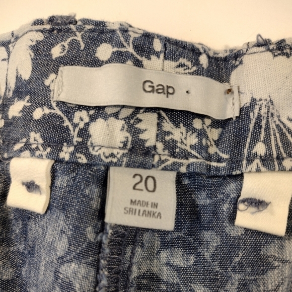 Gap dark chambray sunkissed shorts size 20 - Picture 8 of 10